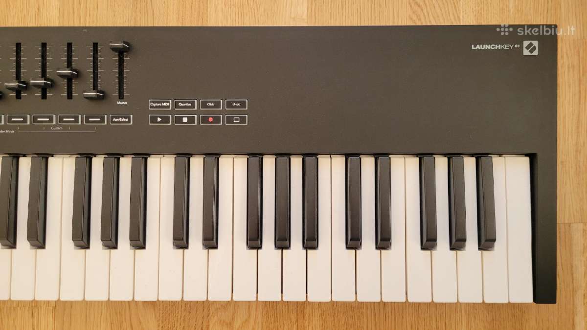 Novation Launchkey 61 Mk3 su klavišų stovu - nuotraukos Nr. 4
