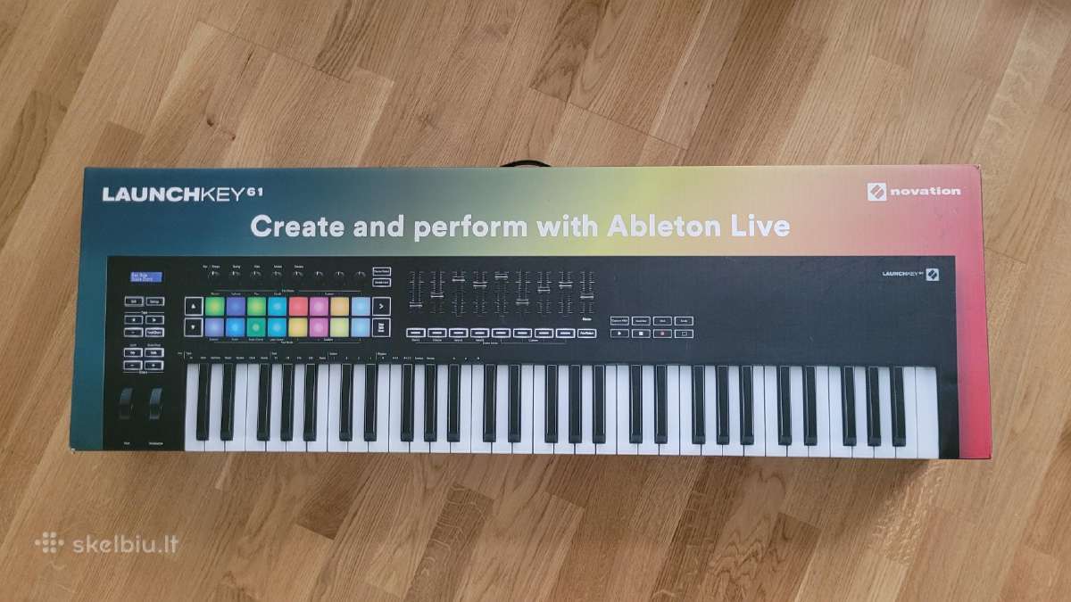 Novation Launchkey 61 Mk3 su klavišų stovu - nuotraukos Nr. 8
