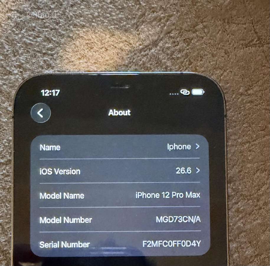 Parduodamas iPhone 12 Pro Max, 128 GB. - nuotraukos Nr. 4