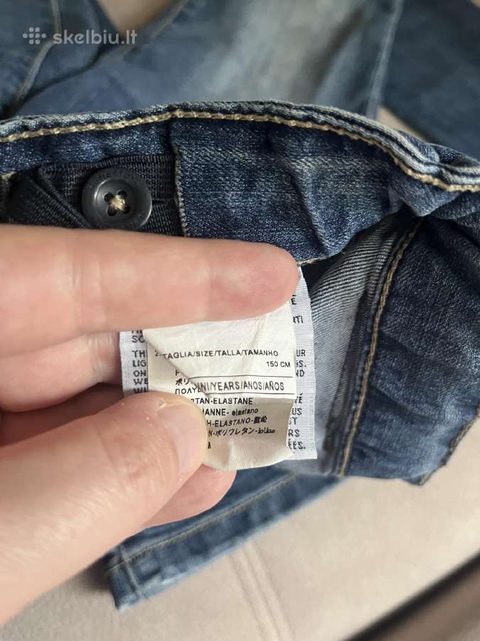 Benetton džinsai, 150cm - nuotraukos Nr. 4