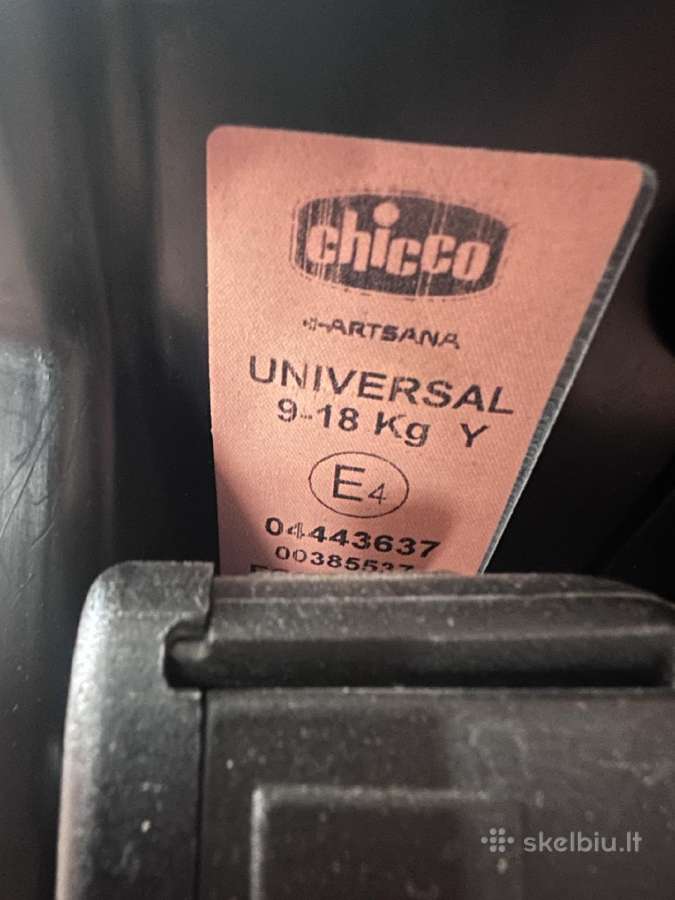 Chicco 9-18kg auto kėdutė - nuotraukos Nr. 4