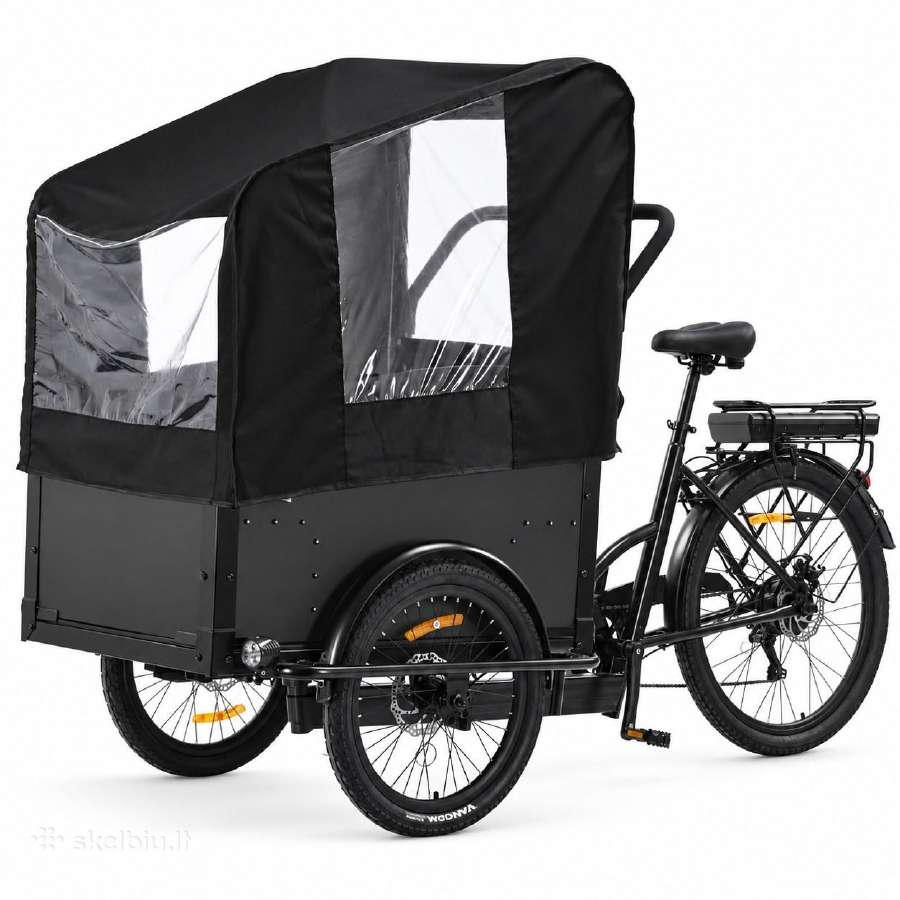 Triratis elektrinis dviratis Motiro M41 Cargo - nuotraukos Nr. 2