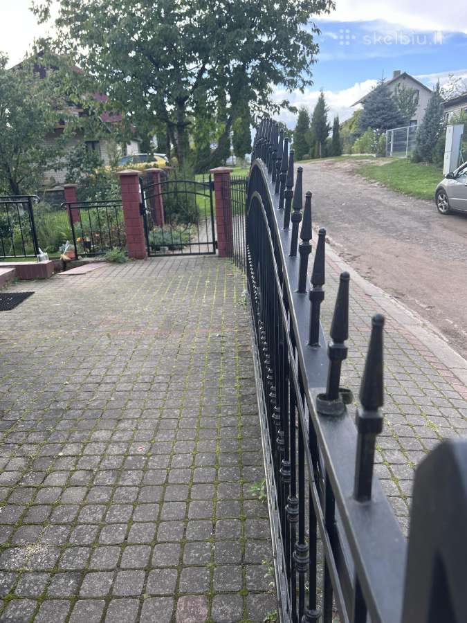 Dekoratyvine metaline tvora + varteliai + vartai - nuotraukos Nr. 5