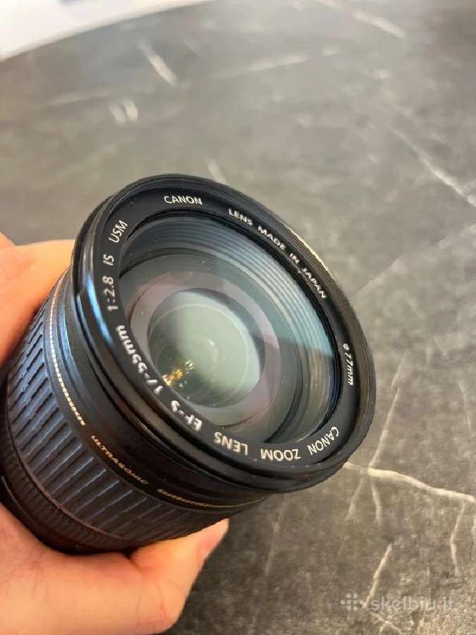 Canon Ef-s 17-55mm f/2.8 Is Usm – objektyvas Aps-c - nuotraukos Nr. 2
