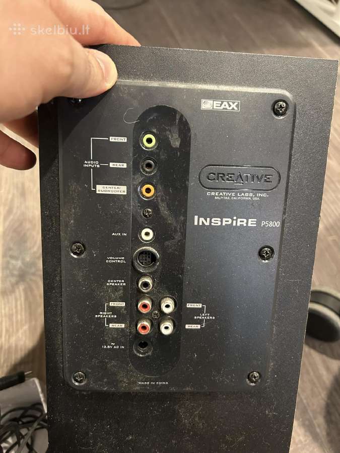 Creative inspire P5800 - nuotraukos Nr. 2