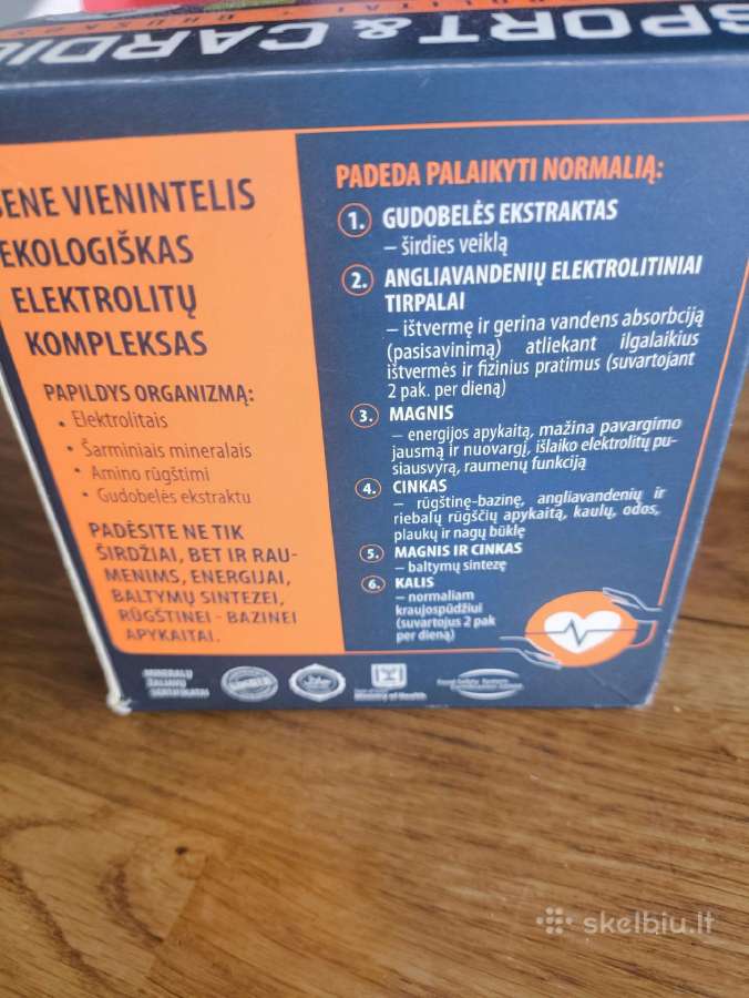 Sport and Cardio elektrolitai ir druskos - nuotraukos Nr. 4