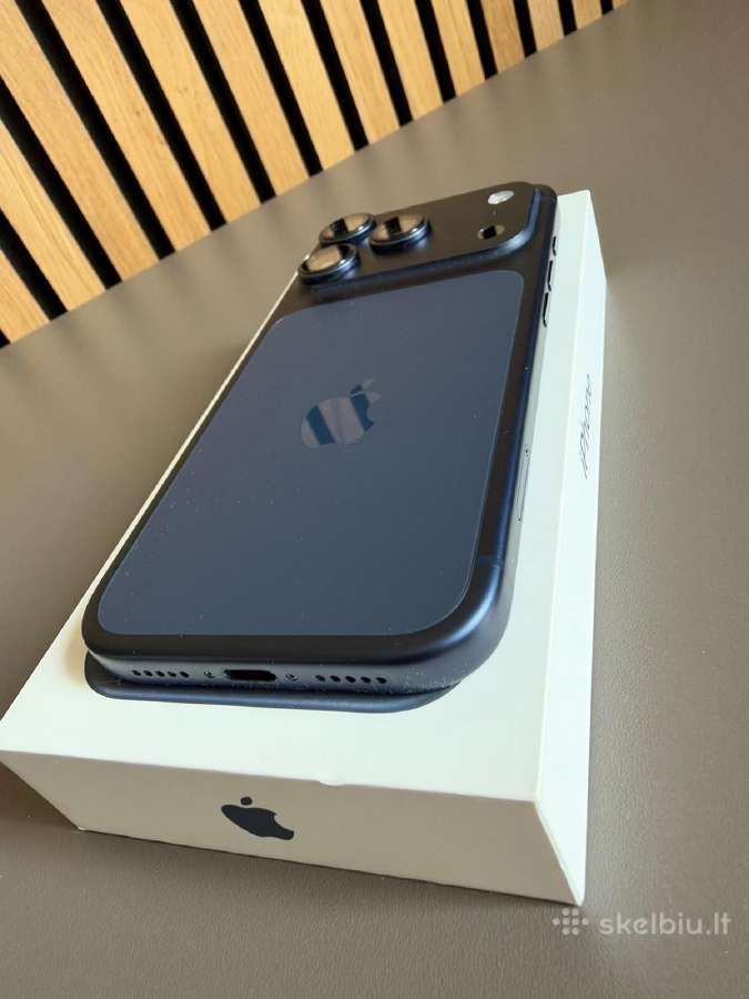 Labai geros bukles iPhone 17 Pro Blue , 512 GB - nuotraukos Nr. 3