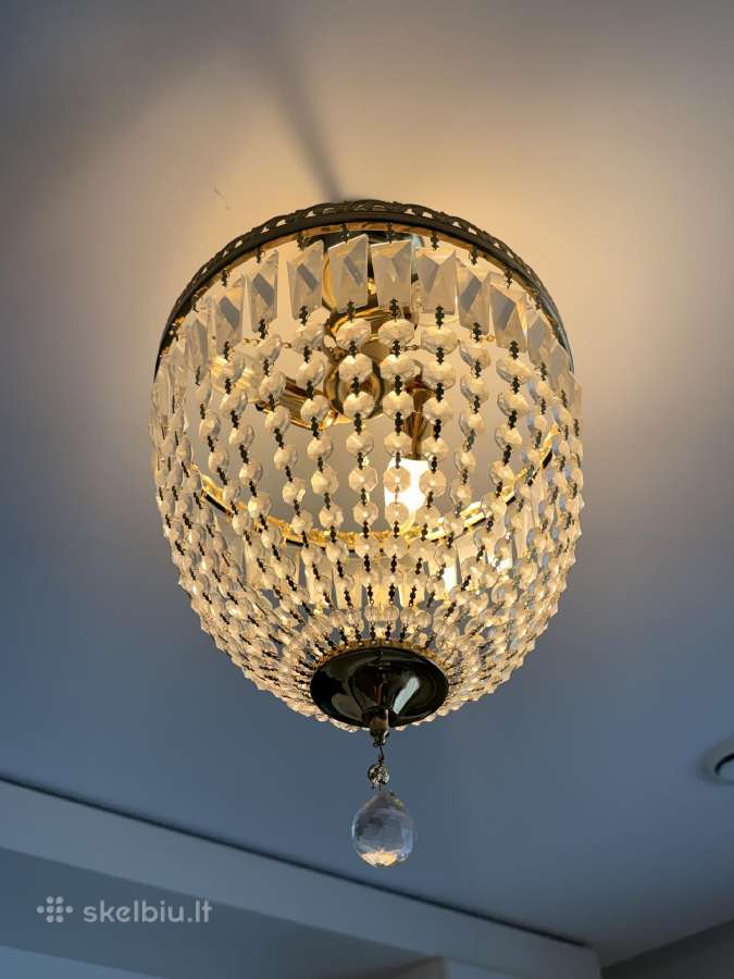 Lubinis krištolinis šviestuvas Artglass - nuotraukos Nr. 3
