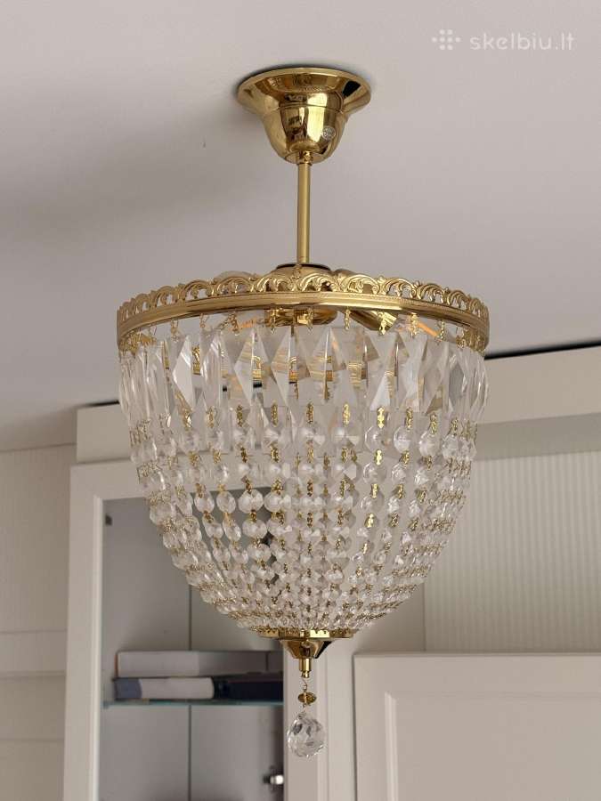Lubinis krištolinis šviestuvas Artglass - nuotraukos Nr. 4