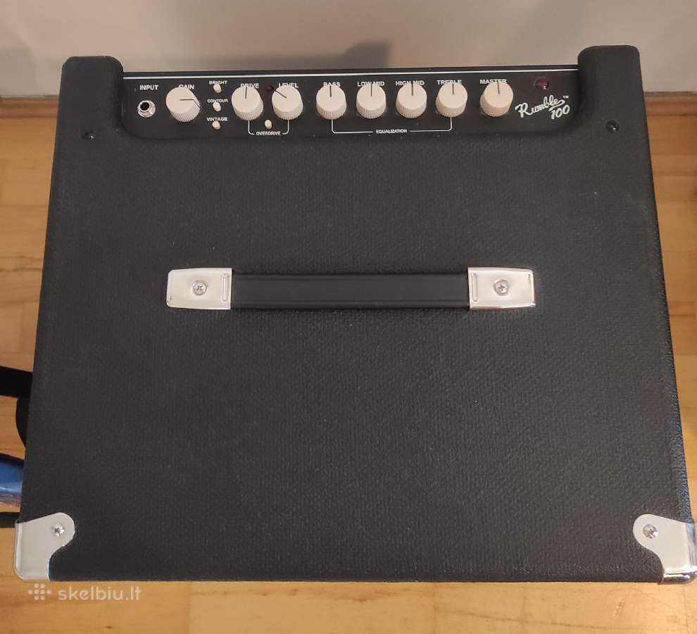 Fender Rumble 100, Harley Benton Jb - 20bm - nuotraukos Nr. 2