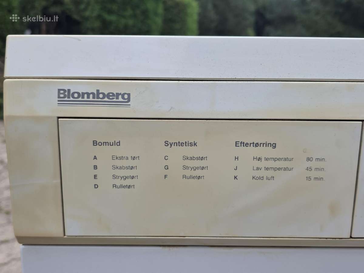 Blomberg Varina Electronic skalbinių džiovyklė - nuotraukos Nr. 3
