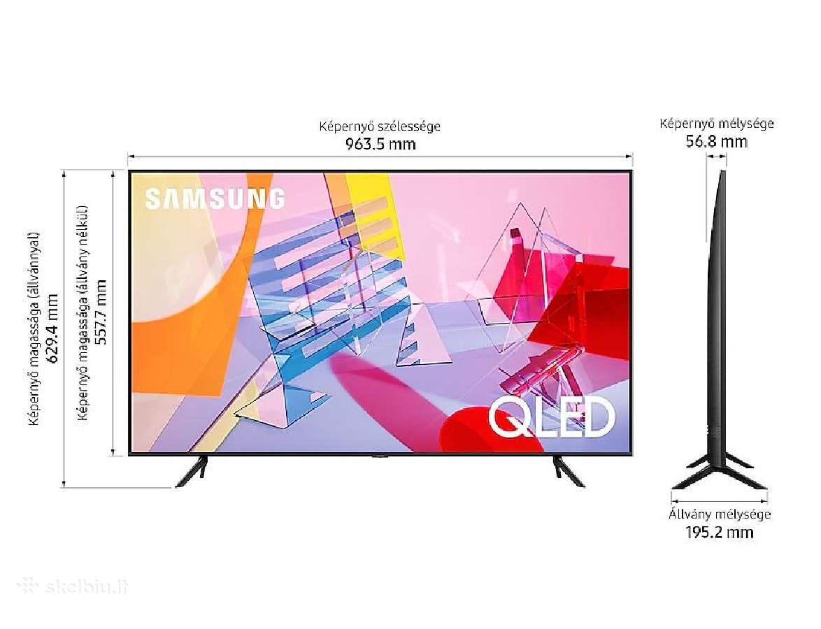 Qled Samsung Qe43q60tau (43") 4k Ultra HD - nuotraukos Nr. 9