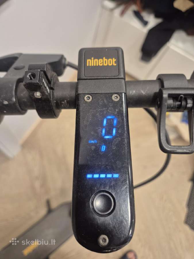 Elektrinis paspirtukas segway ninebot g30 - nuotraukos Nr. 2
