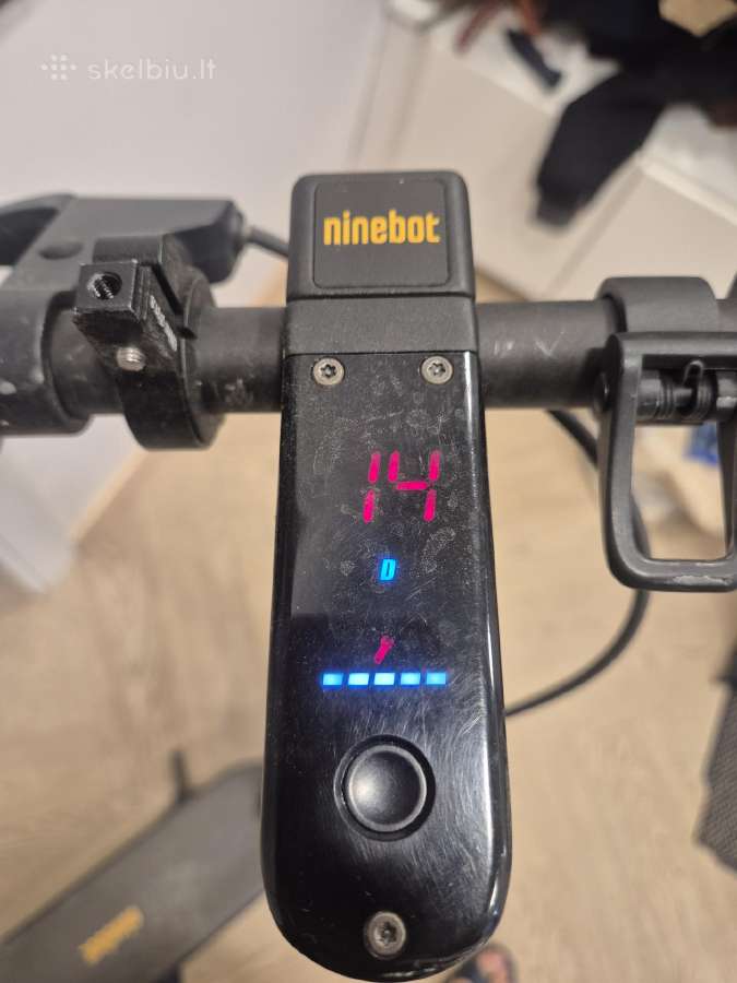 Elektrinis paspirtukas segway ninebot g30 - nuotraukos Nr. 3