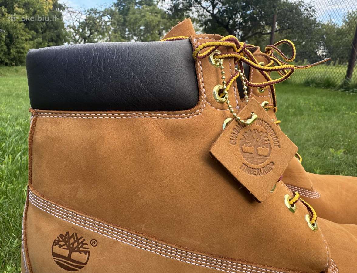 Nauji Timberland Premium 6 vyriški auliniai batai - nuotraukos Nr. 2