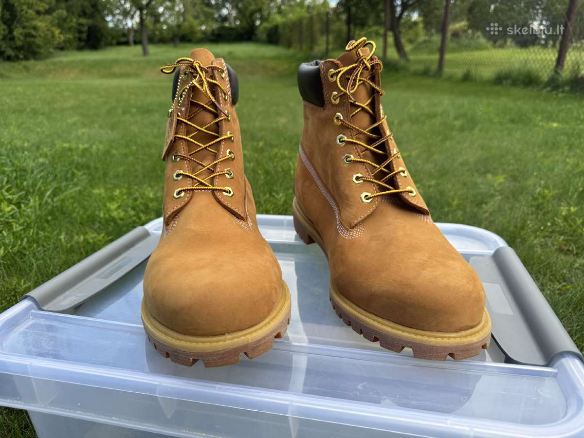 Nauji Timberland Premium 6 vyriški auliniai batai - nuotraukos Nr. 4