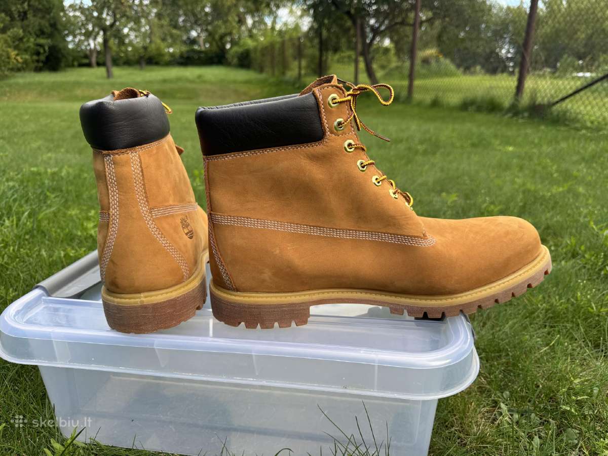 Nauji Timberland Premium 6 vyriški auliniai batai - nuotraukos Nr. 6