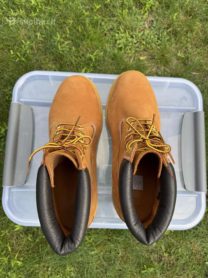 Nauji Timberland Premium 6 vyriški auliniai batai - nuotraukos Nr. 14