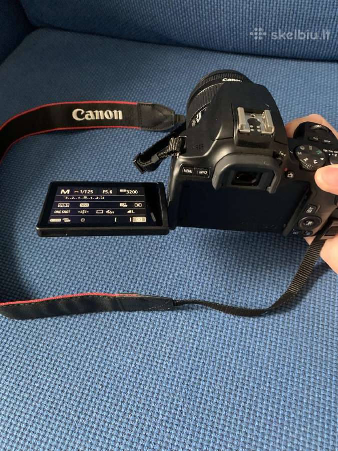 Canon EOS 250d su objektyvu - nuotraukos Nr. 4