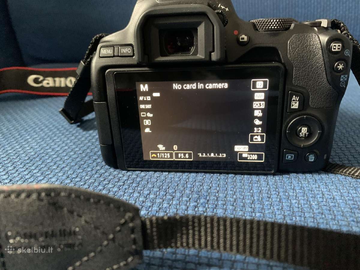 Canon EOS 250d su objektyvu - nuotraukos Nr. 5