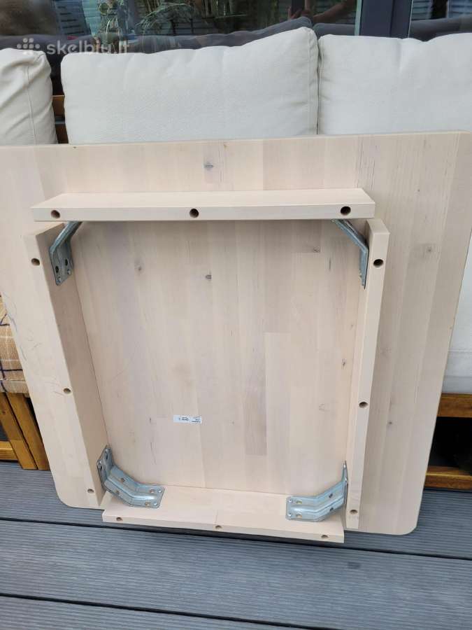 Stalas beržas 74*74 cm - nuotraukos Nr. 5