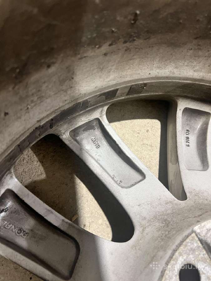 Bmw ratlankiai R19 su padangomis kumho žieminės - nuotraukos Nr. 4