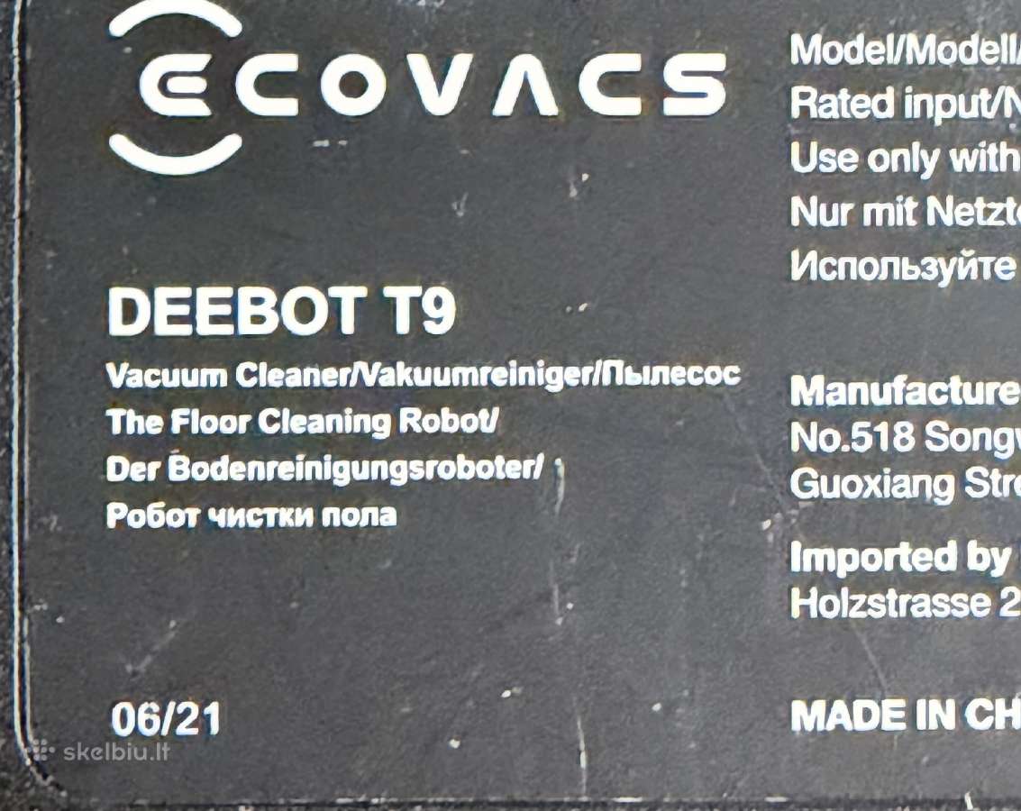 Ecovacs Deebot T9 - nuotraukos Nr. 4