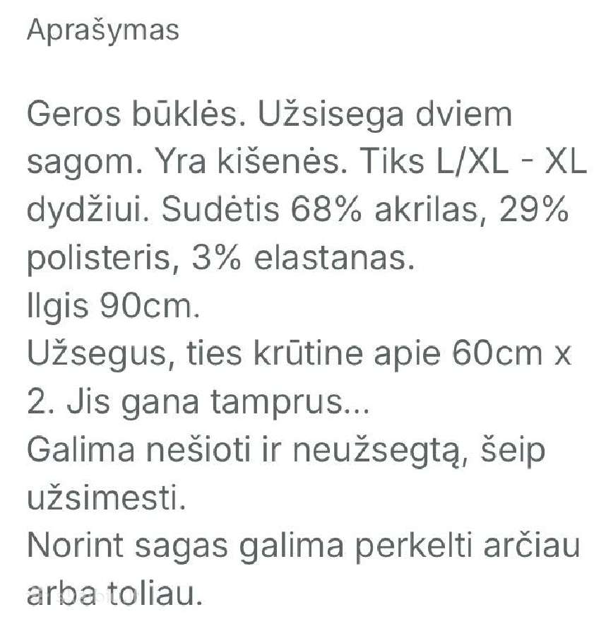 Paltukas - užmestukas - nuotraukos Nr. 7