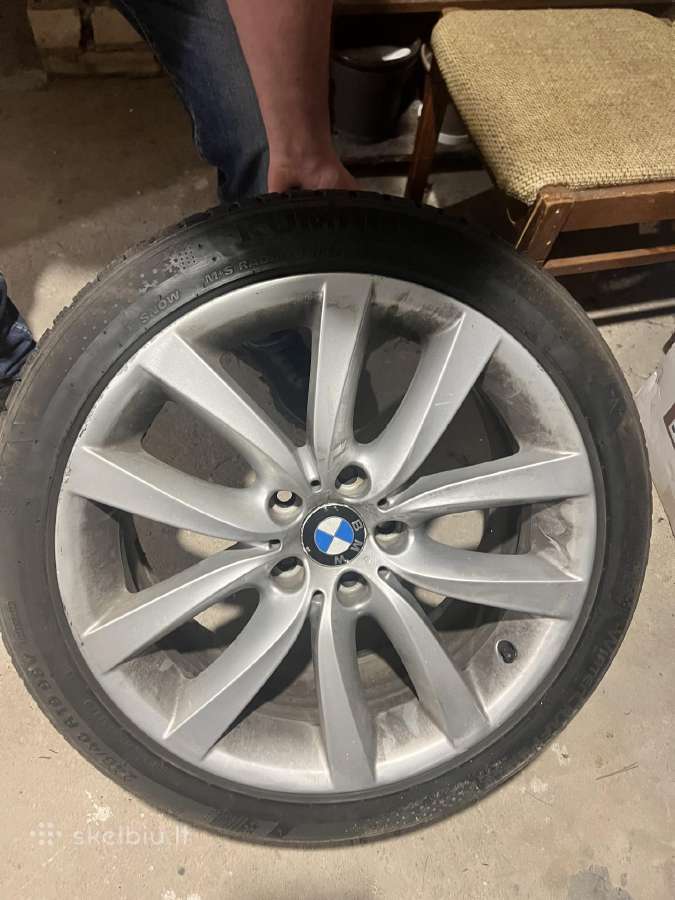 Bmw ratlankiai R19 su padangomis kumho žieminės - nuotraukos Nr. 6