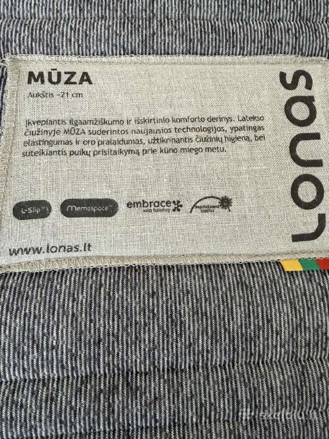 Lono čiužinys "Mūza" - nuotraukos Nr. 2