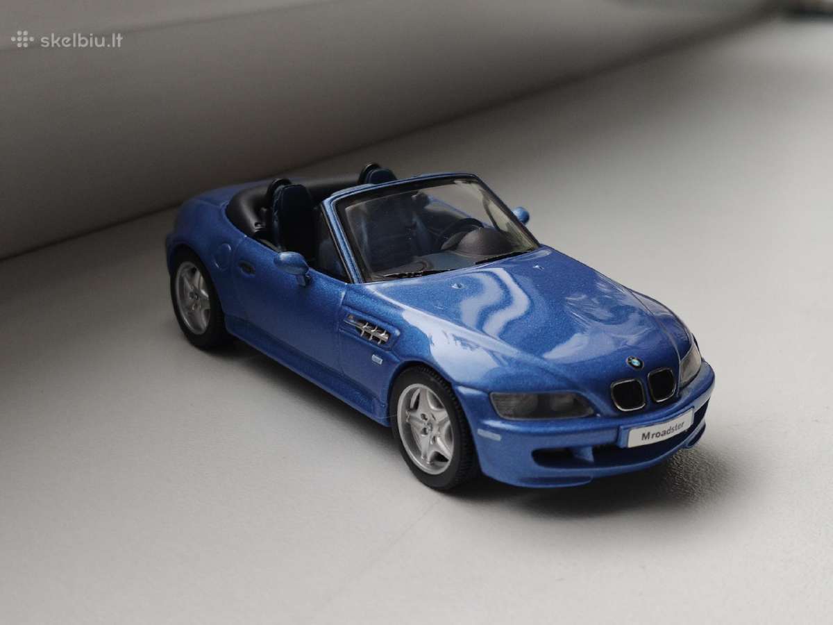 1:43 bmw z3 m roadster minichamps - nuotraukos Nr. 4