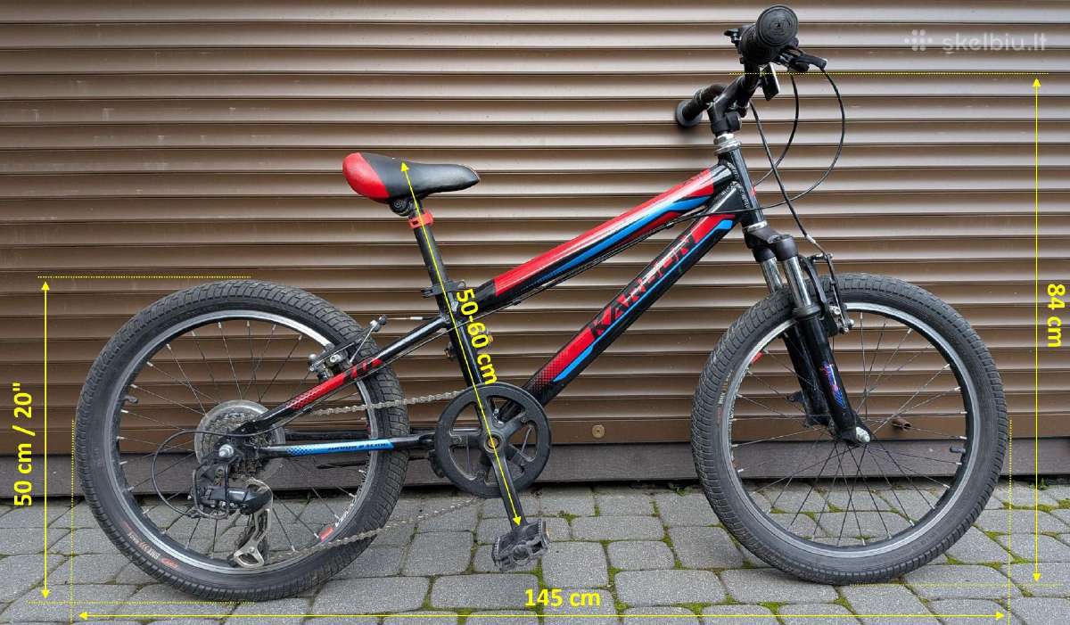 Vaikiškas dviratis Karbon Junior Racing 20" - nuotraukos Nr. 3