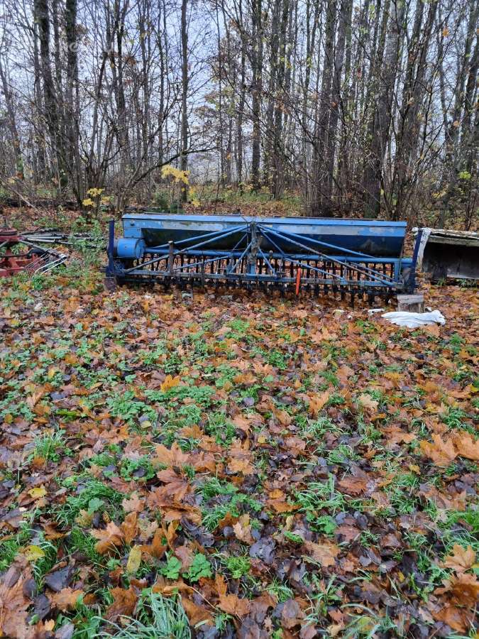 Zylinė priekaba. Rinktuvas šieno - nuotraukos Nr. 10