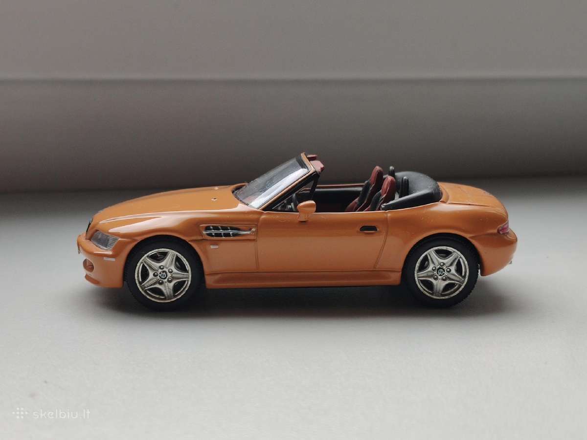 1:43 bmw z3 M roadster minichamps - nuotraukos Nr. 3