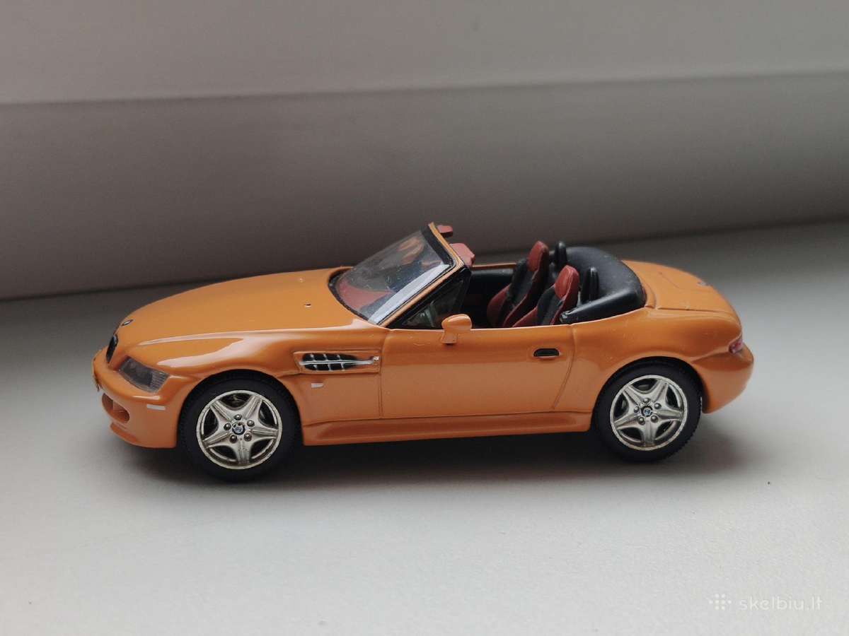 1:43 bmw z3 M roadster minichamps - nuotraukos Nr. 8