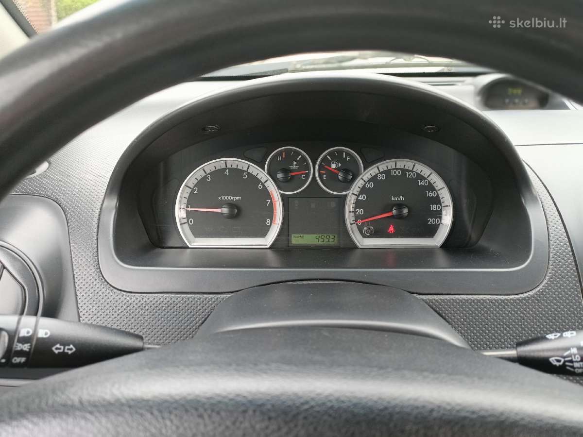 Parduodu Chevrolet Aveo 2010 m. Benzinas/dujos - nuotraukos Nr. 8