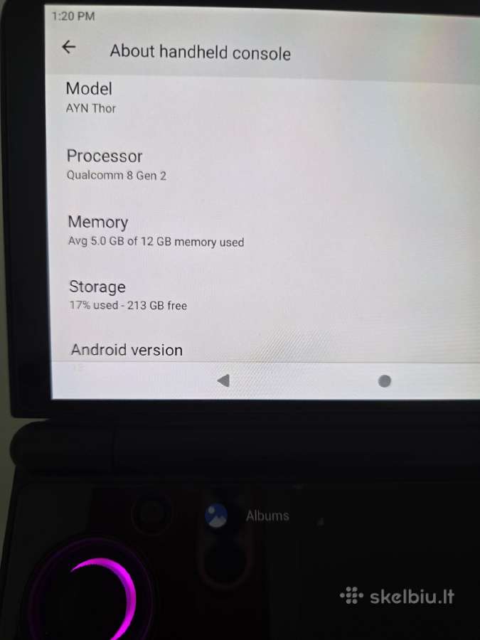 Ayn Thor 12gb + 256gb - nuotraukos Nr. 9
