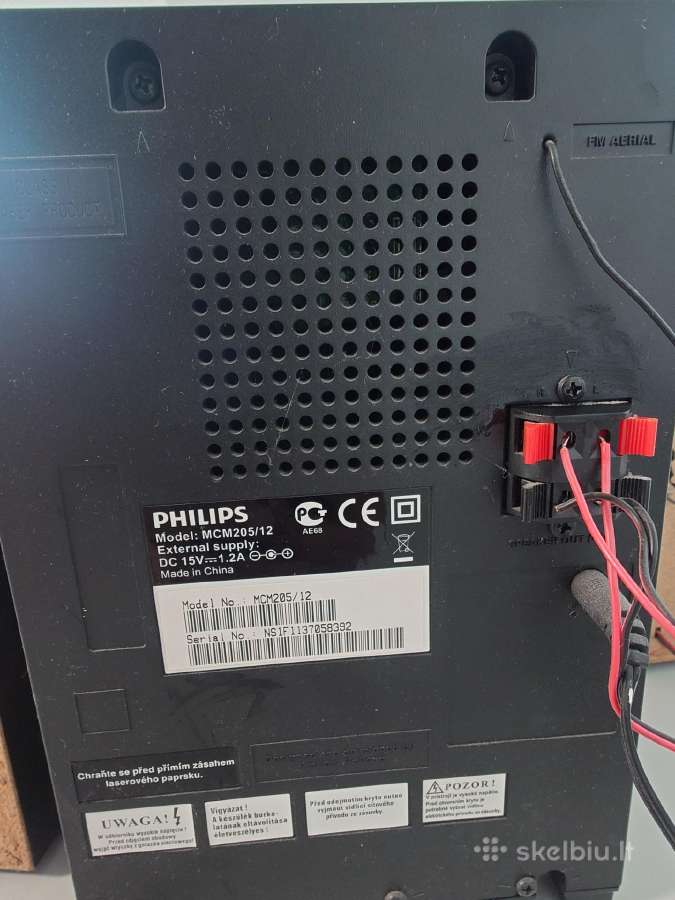 Mini muzikinis centras Philips Mcm205 12 - nuotraukos Nr. 2