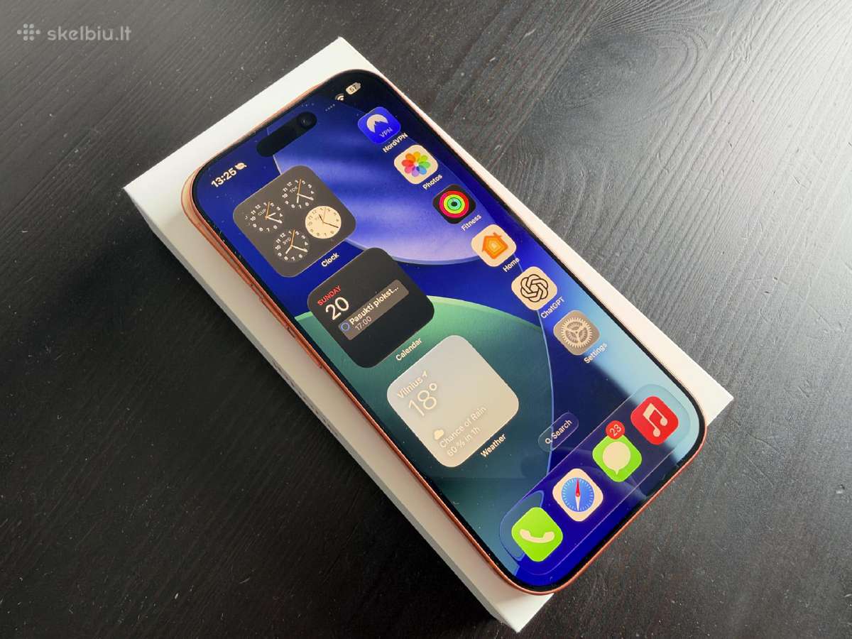 Parduodu Apple iPhone 17 Pro 256 GB, Cosmic Orange - nuotraukos Nr. 3