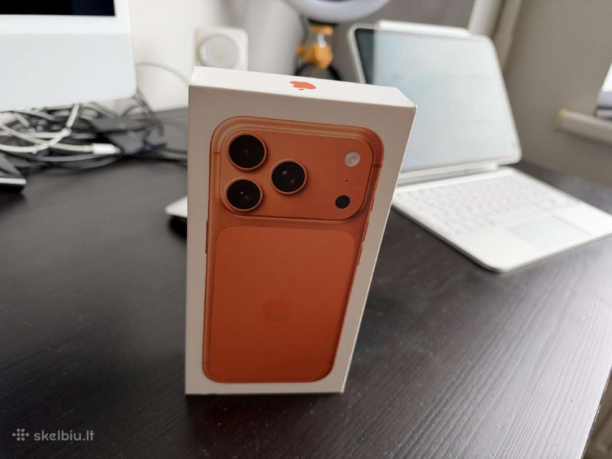 Parduodu Apple iPhone 17 Pro 256 GB, Cosmic Orange - nuotraukos Nr. 6