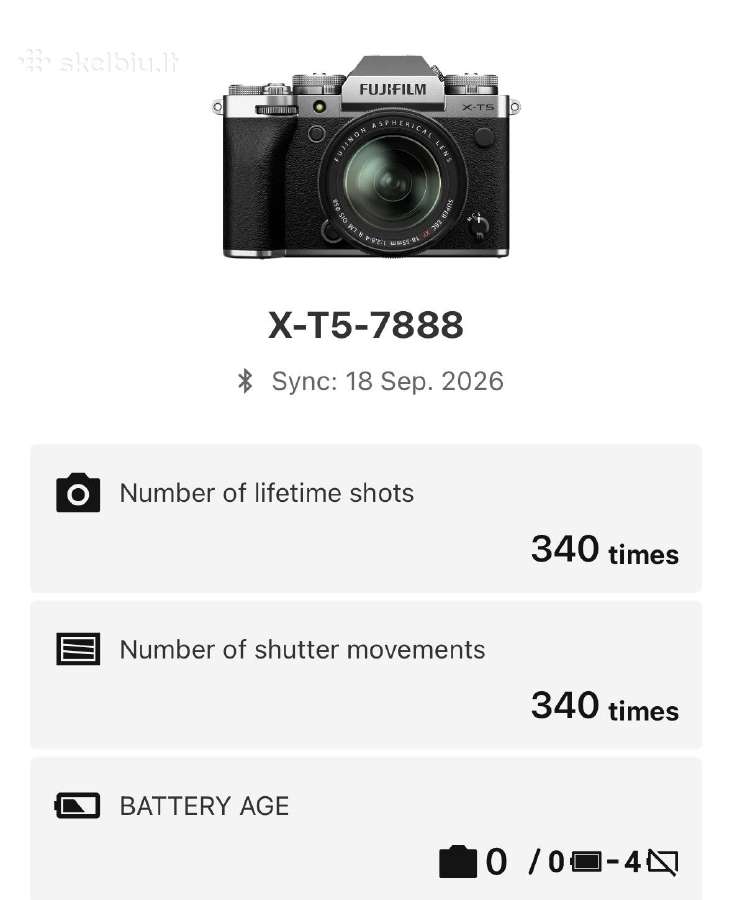 Fuji X-t5 - nuotraukos Nr. 7