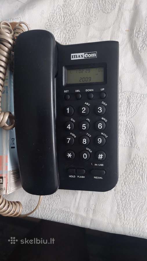Namu telefonas stacionarinis Maxcom Kxt100 - nuotraukos Nr. 2