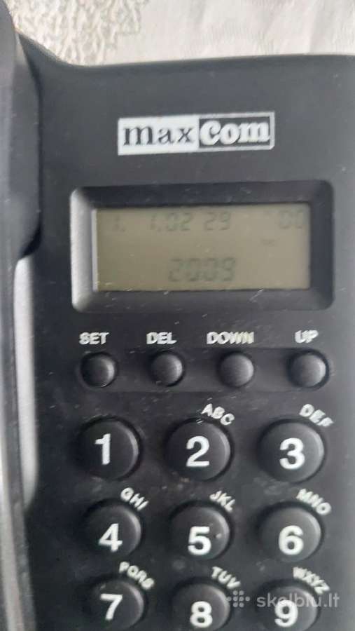 Namu telefonas stacionarinis Maxcom Kxt100 - nuotraukos Nr. 3