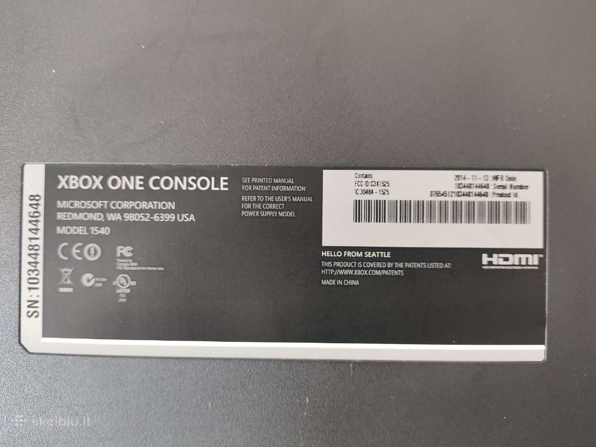 Xbox One 2 pulteliai + 16 žaidimų - nuotraukos Nr. 4
