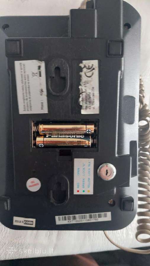 Namu telefonas stacionarinis Maxcom Kxt100 - nuotraukos Nr. 4