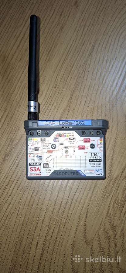 M5stack Cardputer Adv + Lora mikrokompiuteris - nuotraukos Nr. 2