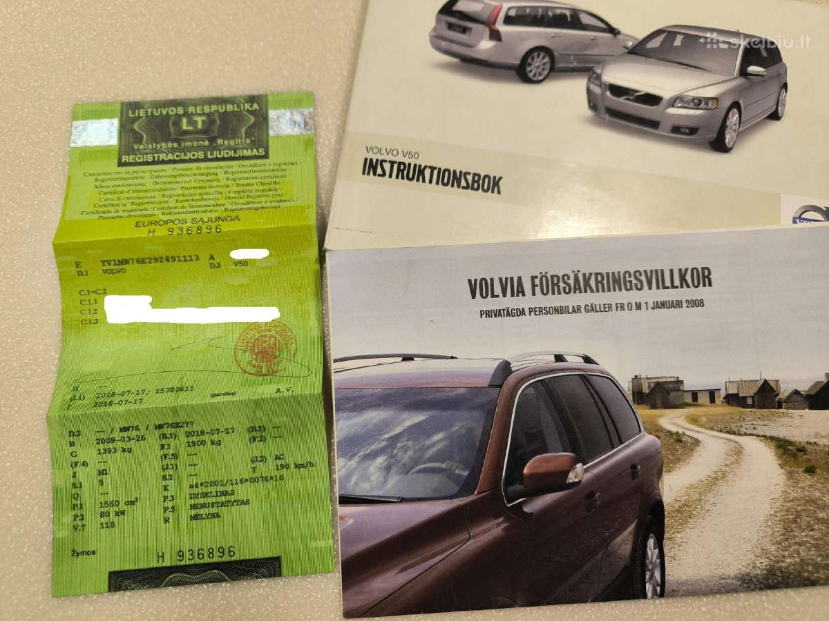Parduodu Volvo V50 - nuotraukos Nr. 10