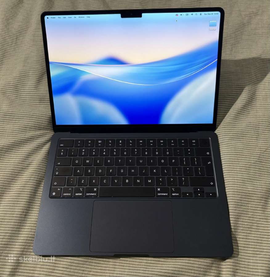 MacBook Air 13 M3 2024 8gb / 512gb, baterija 100% - nuotraukos Nr. 2