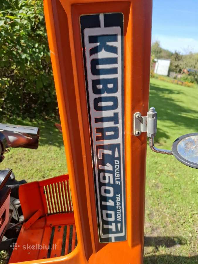 Parduodu traktorių Kubota - nuotraukos Nr. 8
