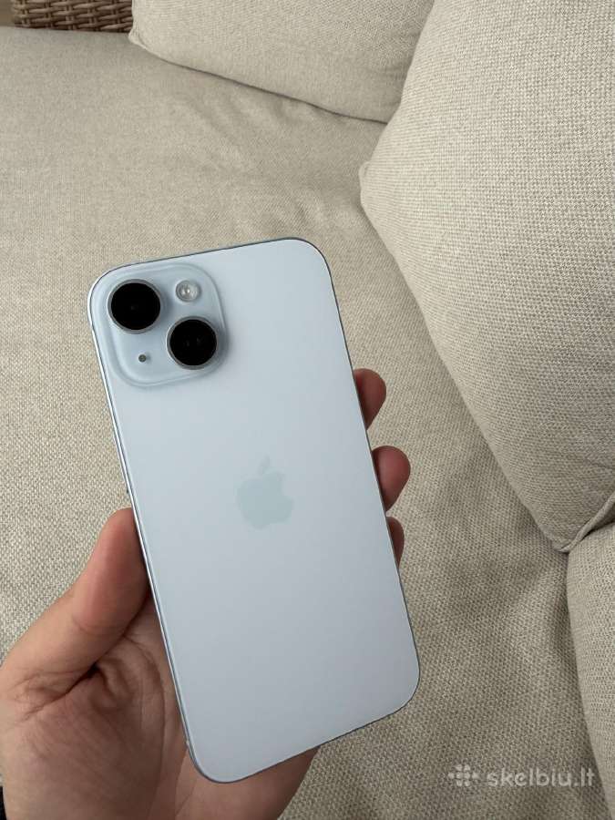iPhone 15 128gb blue - nuotraukos Nr. 2